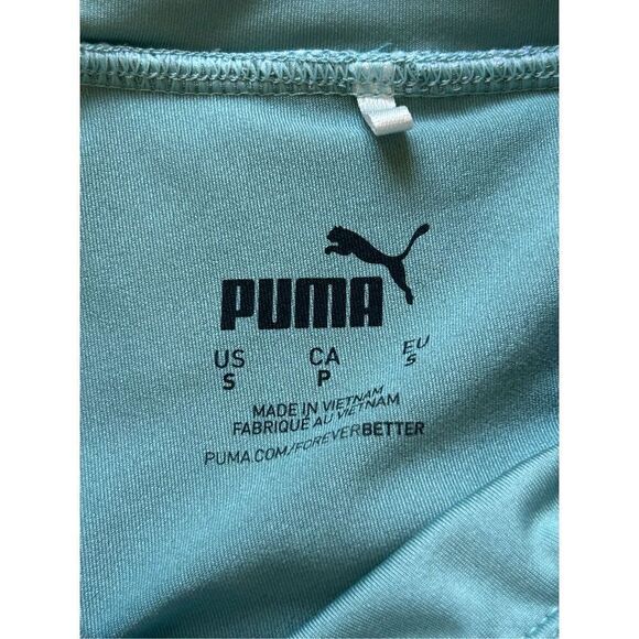 PUMA Athletic Skort – Green Floral Print, Built-in Shorts Size S - Picture 4 of 8